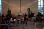 The rehearsal space at Mayfair United Church